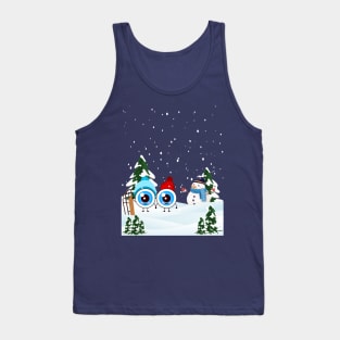 Eye See Snow Tank Top